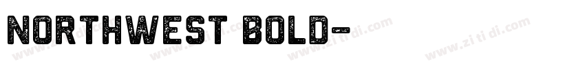NORTHWEST Bold字体转换
